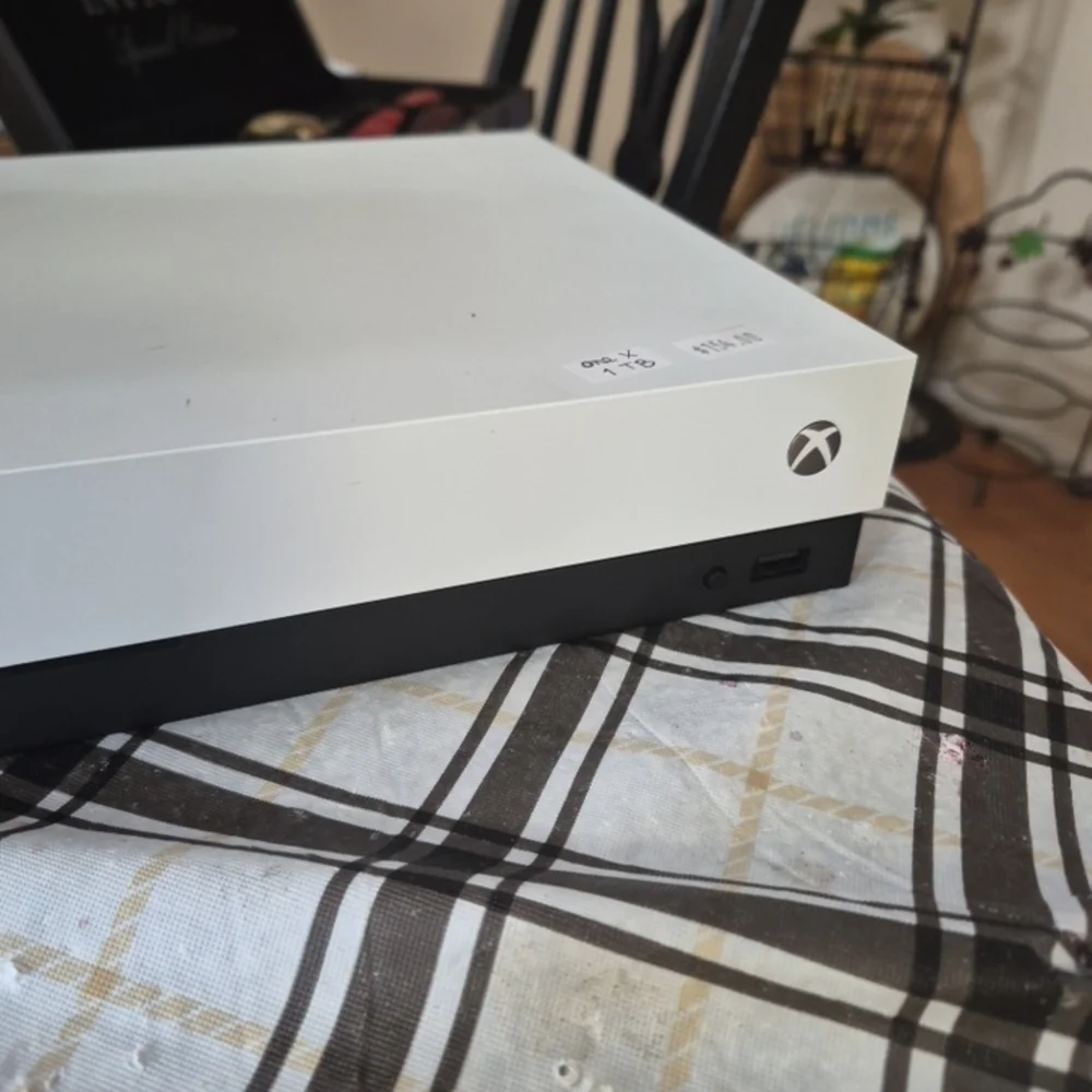 Black and White Gaming Console